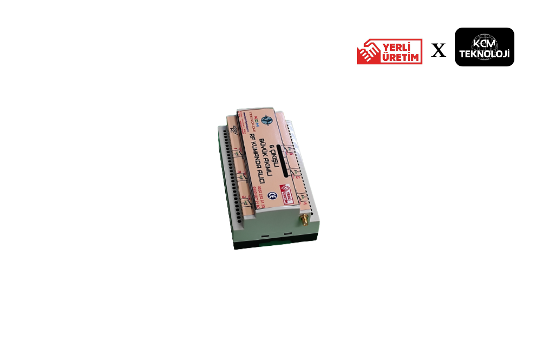 6 ROLE ÇIKIŞLI YÜKSEK AKIMLI KUMANDA